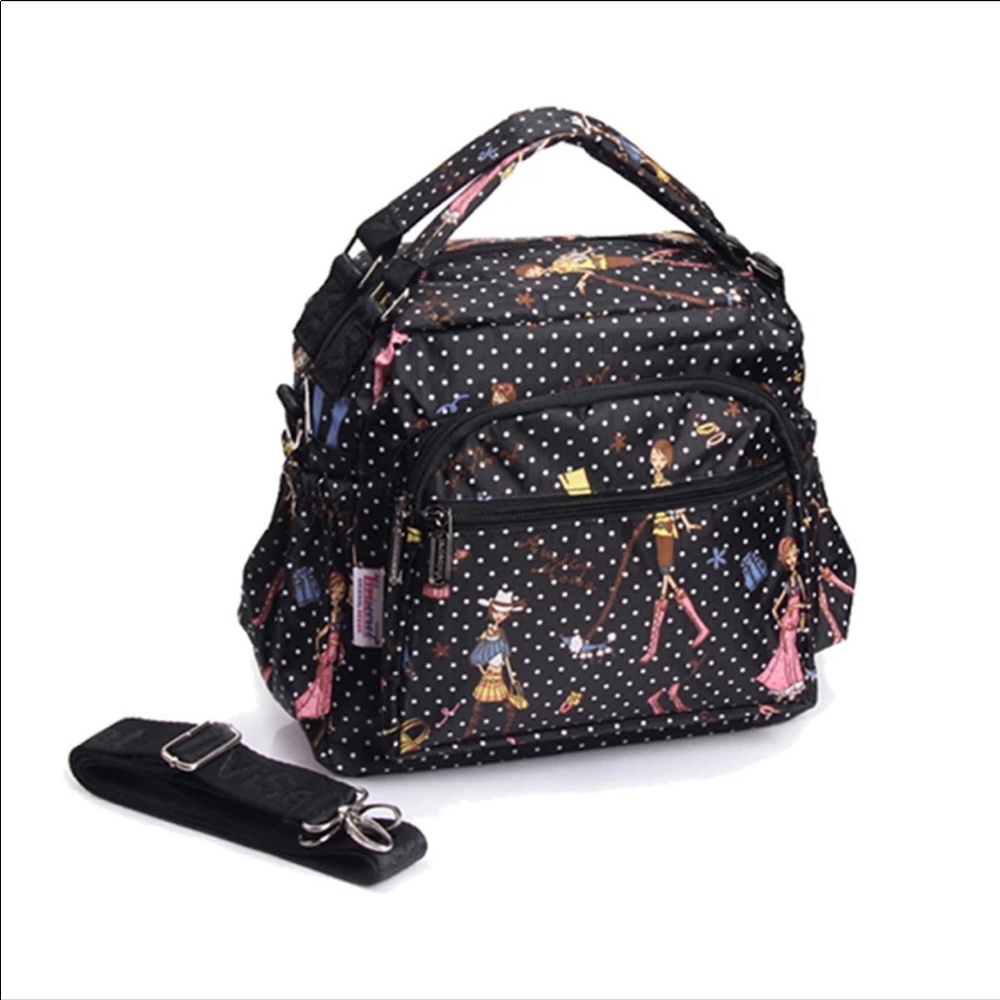 Black Beauty Dolls Waterproof Harajuku Handbag